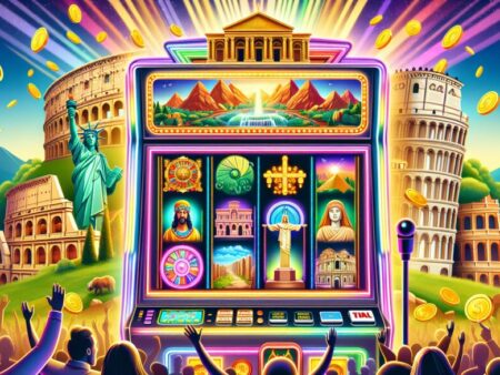 Tragaperras inspiradas en las siete maravillas del mundo: giros y bonos
