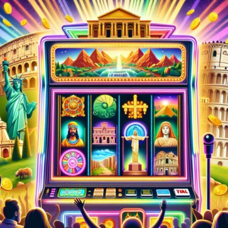 Tragaperras inspiradas en las siete maravillas del mundo: giros y bonos